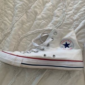 White high top converse